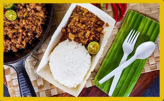 Sisig Pork Rice